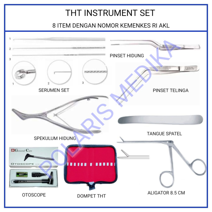 THT SET Set Alat Pemeriksaan THT Lazada Indonesia