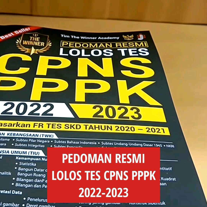 Buku Cpns Pppk Lengkap Pedoman Resmi Lolos Tes Cpns Pppk