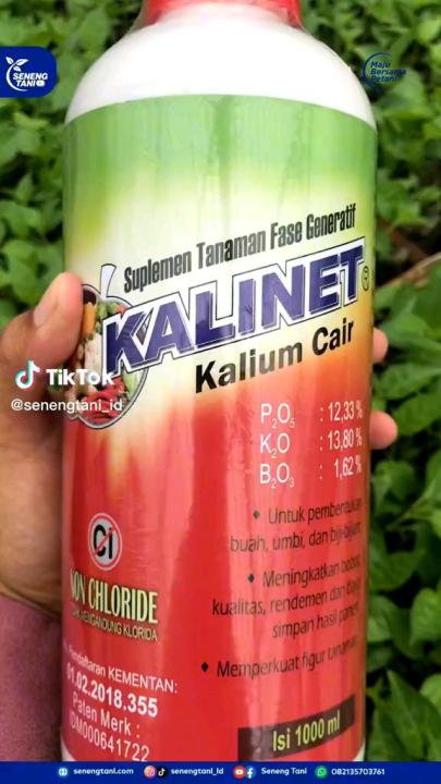 Kalinet Ml Ml Ml Pupuk Kalium Cair Pembuahan Generatif