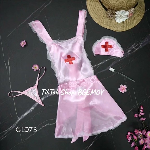 BGEMOY Kode AZ Lingerie Cosplay Suster PREMIUM Free Bando Free G String