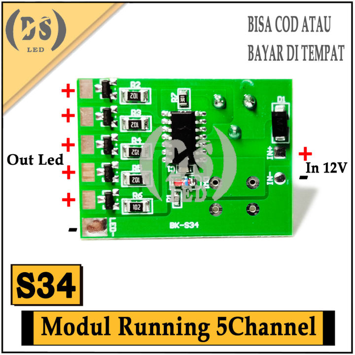 Kit Modul Running Channel Modul Strobo Running Channel Lazada