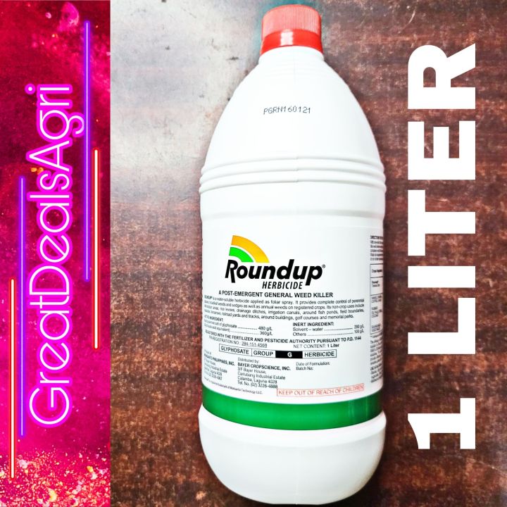 Round Up Sl Grass Killer Glyphosate Herbicide Like Grass Zero