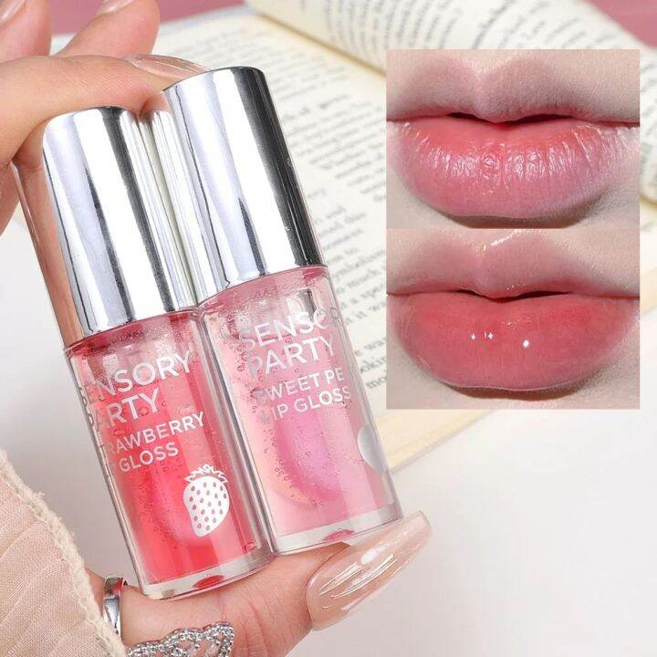 Crystal Jelly Moisturizing Lip Oil Plumping Lip Gloss Makeup Sexy Plump