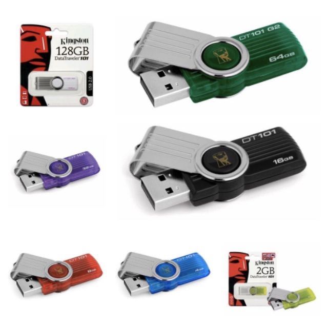 Kingston USB Flash Drive 2GB 4GB 8GB 16GB 32GB 64GB 128GB 256GB รน