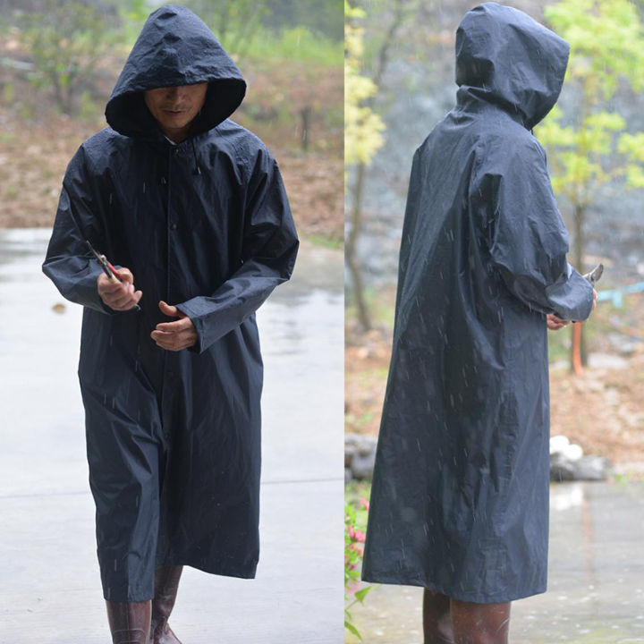 Work Raincoat Long Full Body Extra Large Poncho Rainproof Adult Outer