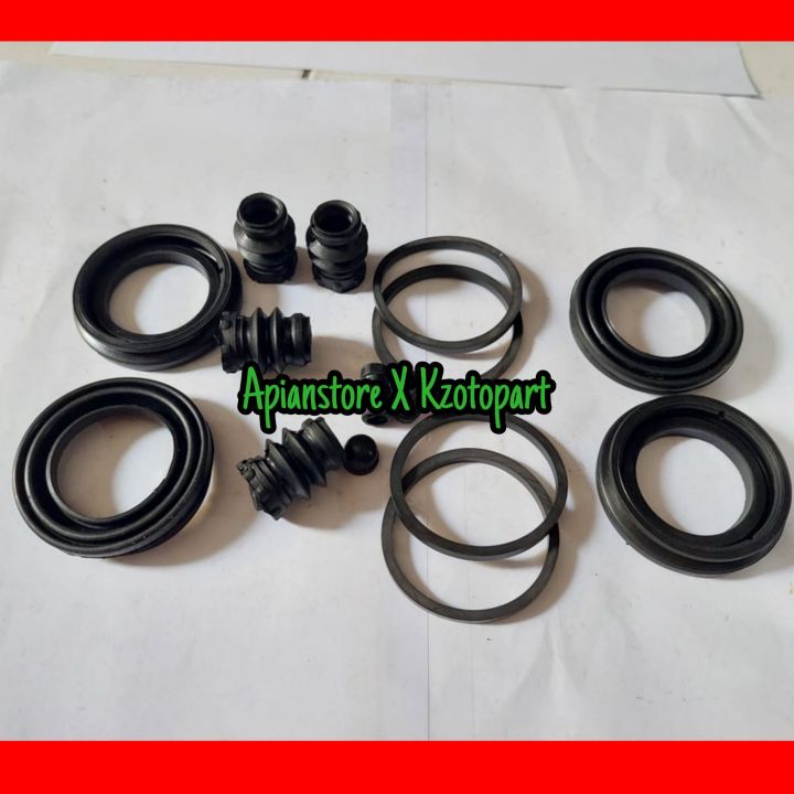 Caliper Kit Seal Karet Cakram Rem Depan Strada L Double Piston Mr