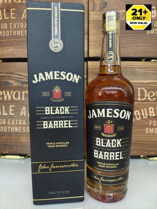 Jameson Black Barrel Irish Whisky Ml Original Ready Stock Only