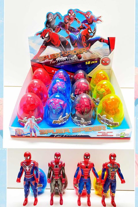 Spiderman Surprise Egg Lazada