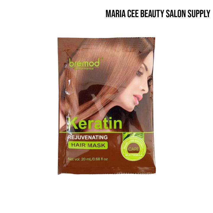 BREMOD Keratin Rejuvenating Hair Mask 20ml Lazada PH