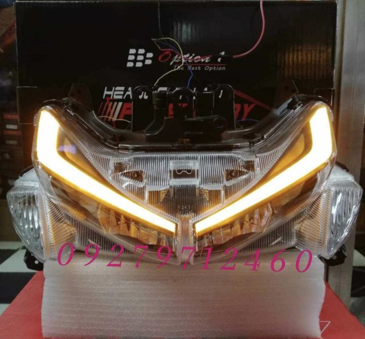 Option Headlight Assembly Aerox V Lazada Ph