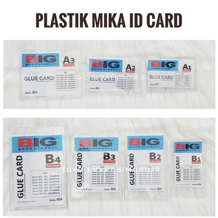 Plastik Mika Id Card Keplek Mika Id Card Mika Lazada Indonesia