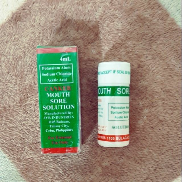 The Original And Effective Canker Mouth Sore Solution Gamot Sa Singaw