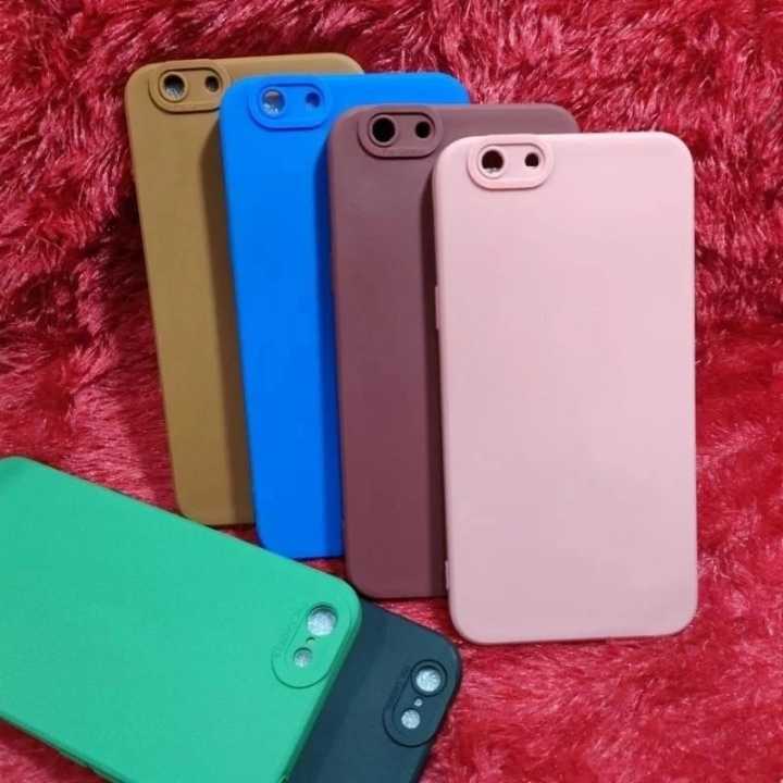 Softcase Macaron Casing Hp VIVO V5 Y66 Y67 Y65 Slikon Case Pro Camera