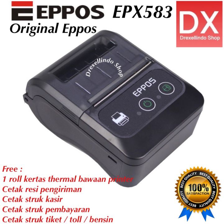 Printer Thermal Bluetooth EPPOS V2 EPX583 RPP02 Lazada Indonesia