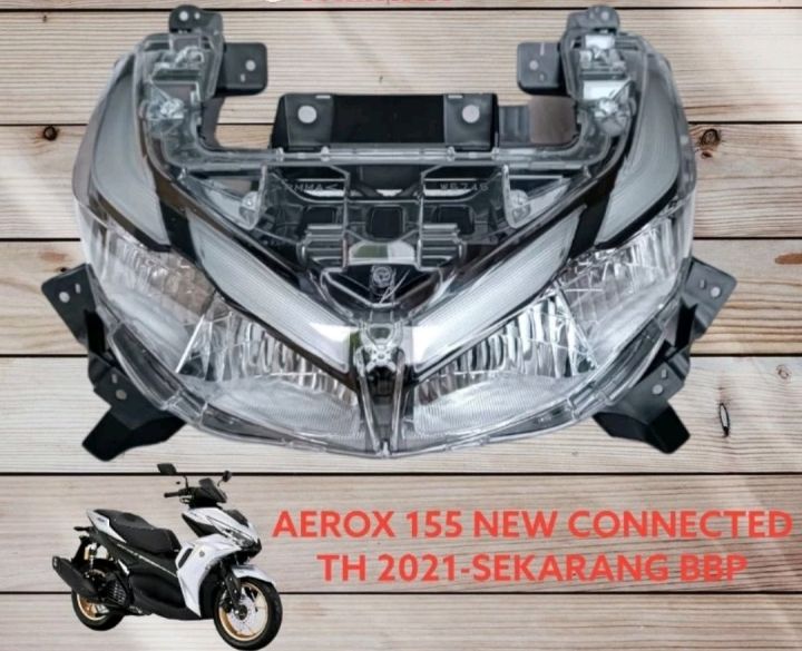 Lampu Reflektor Headlamp Depan Aerox 155 New Connected 2021 2022 2023