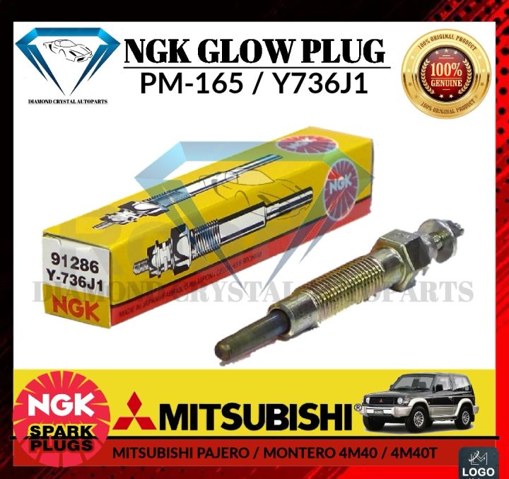 Ngk Glow Plug Mitsubishi Pajero Montero M M T Pm Y J