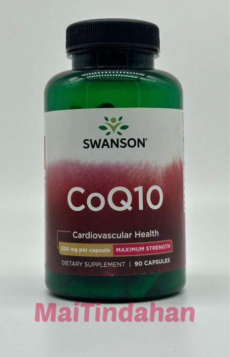 Swanson Coq Mg Capsules Cardiovascular Health Lazada Ph