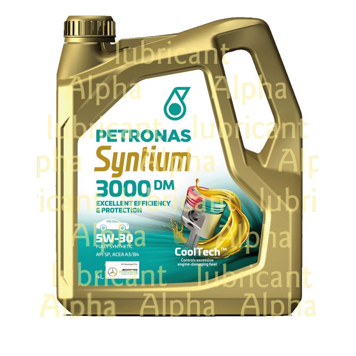 PETRONAS Syntium 3000 5W30 Fully Synthetic Engine Oil API SN PLUS 4L