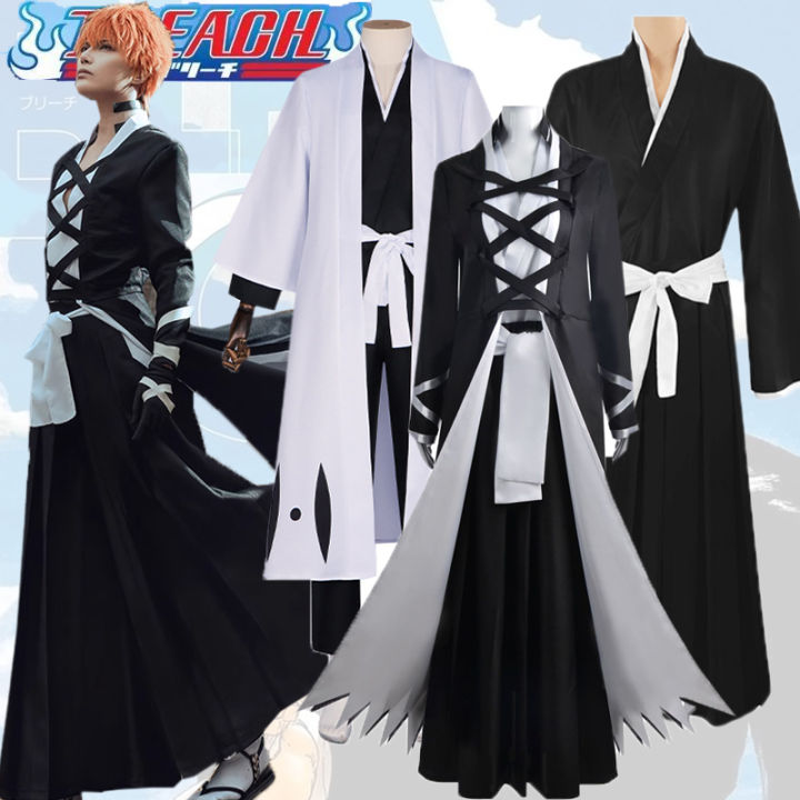 Anime Bleach Kurosaki Ichigo Cosplay Costume For Adult Kuchiki Rukia