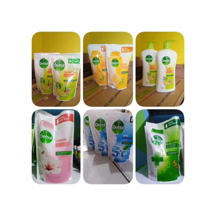 Dettol Body Wash G Sabun Mandi Cair Anti Bacterial Lazada Indonesia