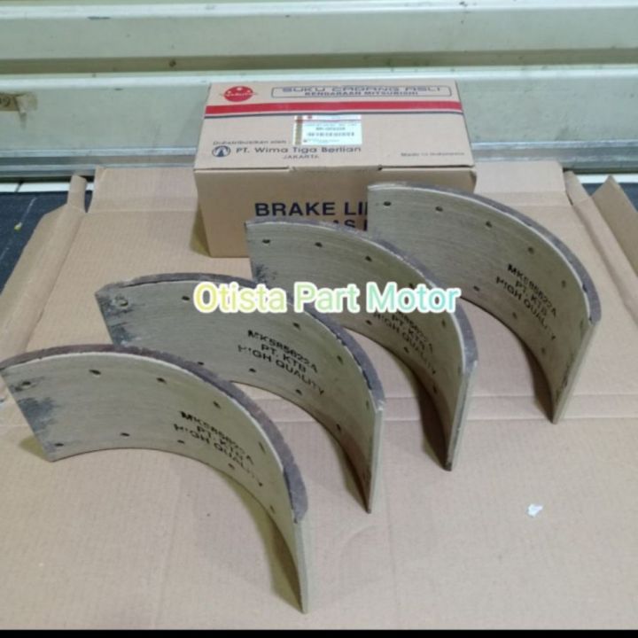 Brake Lining Kampas Rem Canter Ps125 Hdx Ps136 Hdx Mk585622a Mk585522