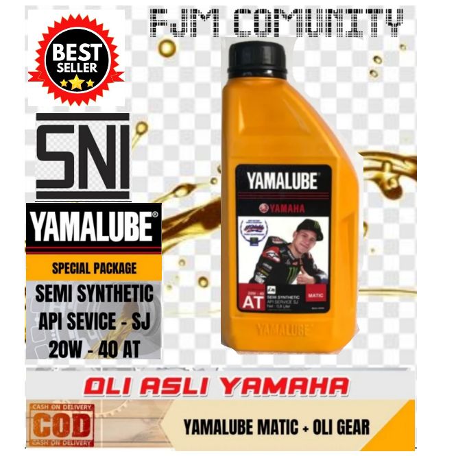 Oli Yamalube Matic 800 Ml Matic Yamaha Lazada Indonesia