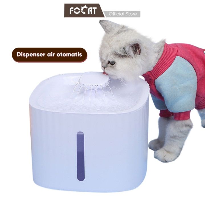 FOCAT Dispenser Tempat Minum Hewan Otomatis M04 Tempat Minum Kucing Pet