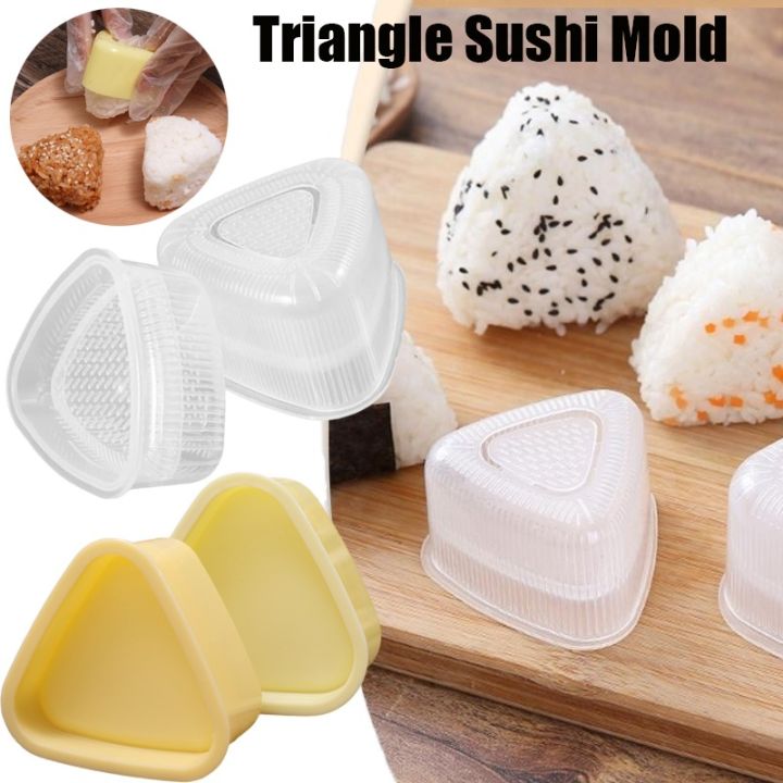 Triangle Sushi Mold Plastic Diy Sushi Roll Bento Rice Ball Pressing