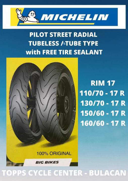 Michelin Pilot Street Radial Rim Lazada Ph