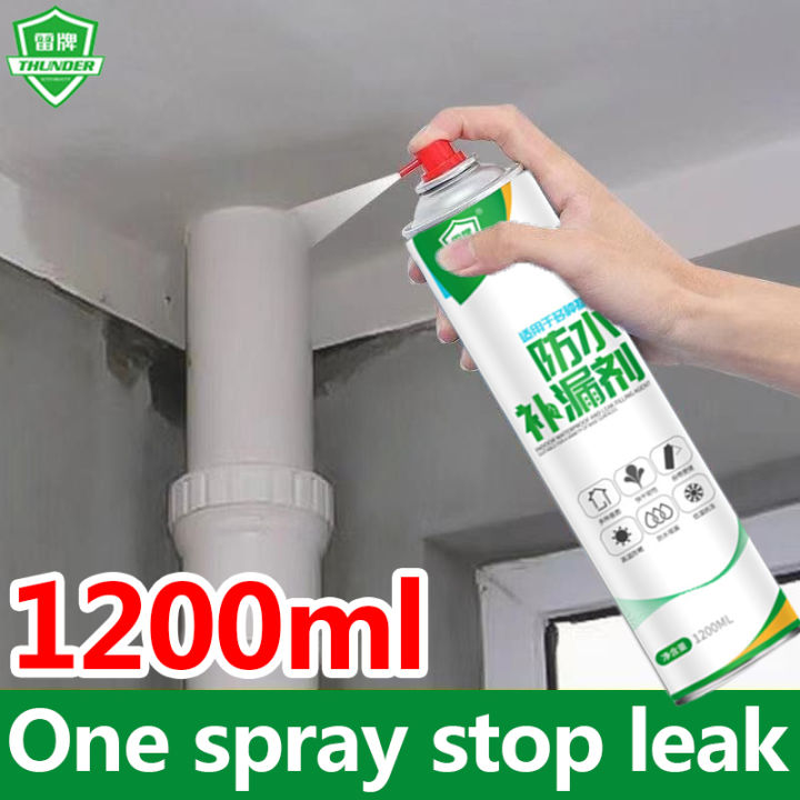 Ml Leak Sealer Spray Waterproof Seal Repair Spray For Roof Wall