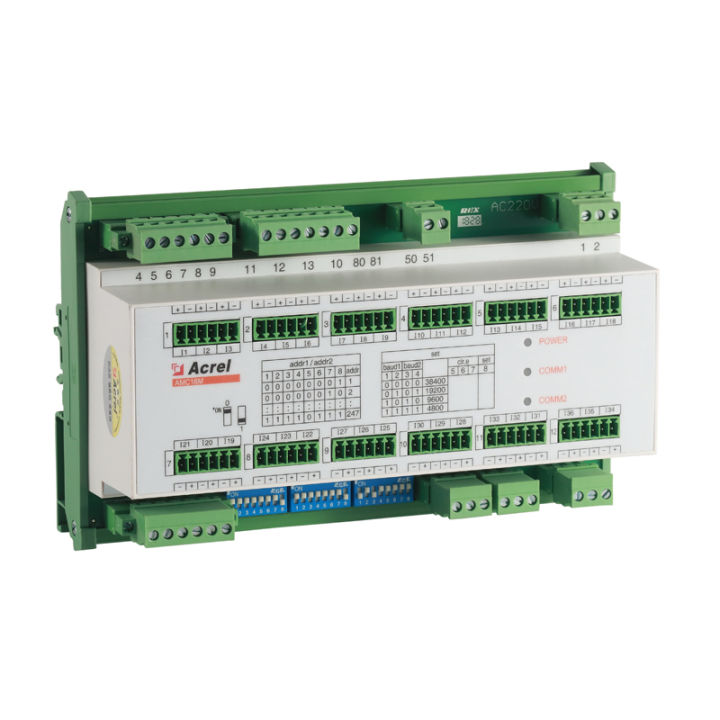 Acrel Din Rail AC Multi Circuit เครองวดพลงงาน AMC16MA การวดสงสด