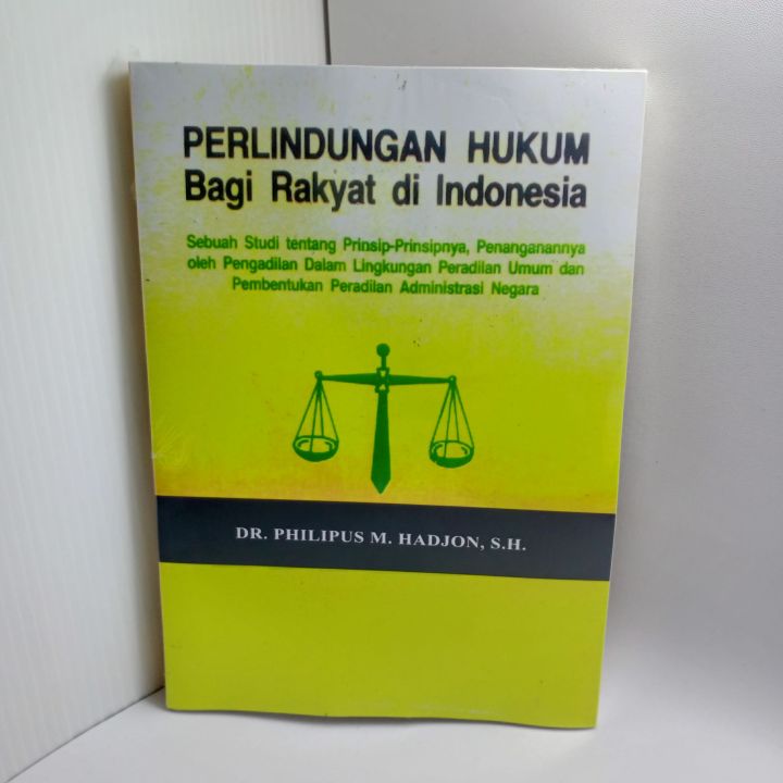 Buku Perlindungan Hukum Bagi Rakyat Di Indonesia Lazada Indonesia