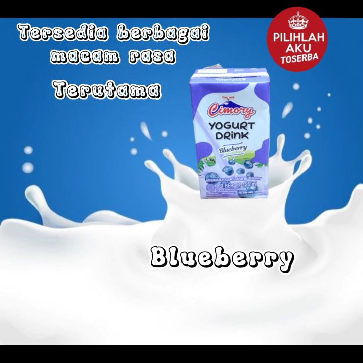 CIMORY YOGURT Drink BLUEBERRY MINI 125 Ml HARGA 1 DUS ISI 40