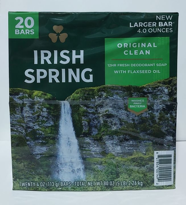 Irish Spring Soap Original Bars Lazada Ph