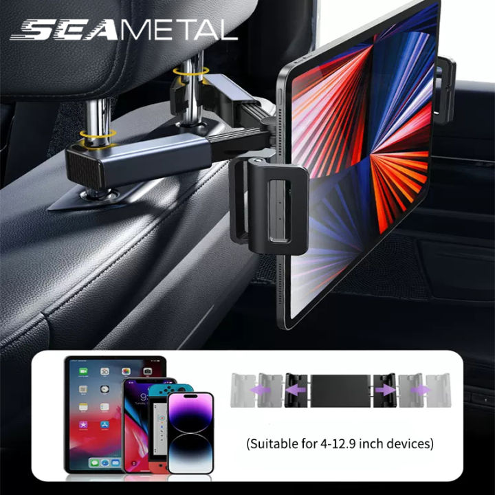 Stretchable Tablet Phone Holder For Car Back Seat Headrest Backseat