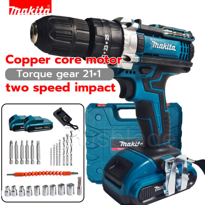 Makita 149V Cordless Hand Drill Set Cordless Drill Heavy Duty Electric