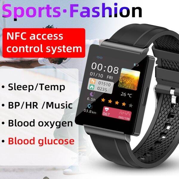 KS01 1 85 Inch Smart Watch Supports Blood Glucose Detection Blood