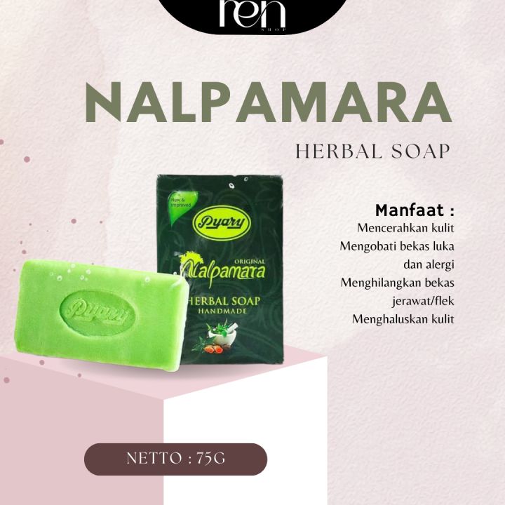 Sabun Pyary Nalpamara Herbal Soap Handmade Original BPOM Lazada Indonesia