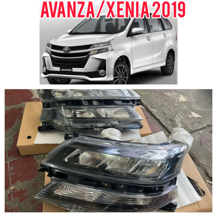 Lampu Depan AVANZA XENIA 2019 UP FACELIFT Headlamp Upgrade Lazada