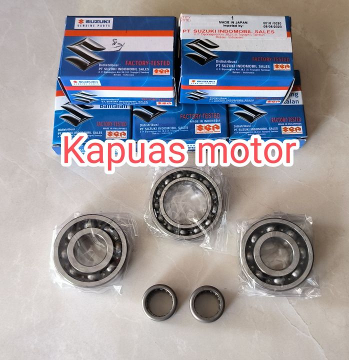 Bearing Lahar Laher Rasio Satria 2tak 2 Tak Hiu Lumba Lscm Original