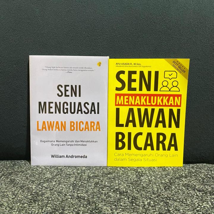 Paket Buku Seni Menguasai Lawan Bicara Seni Menaklukkan Lawan