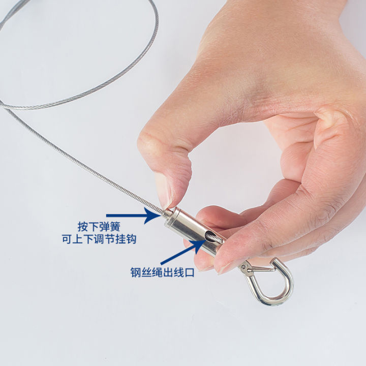 Wire Sling 304 Stainless Steel Plastic Coated Wire Rope Hanging Code