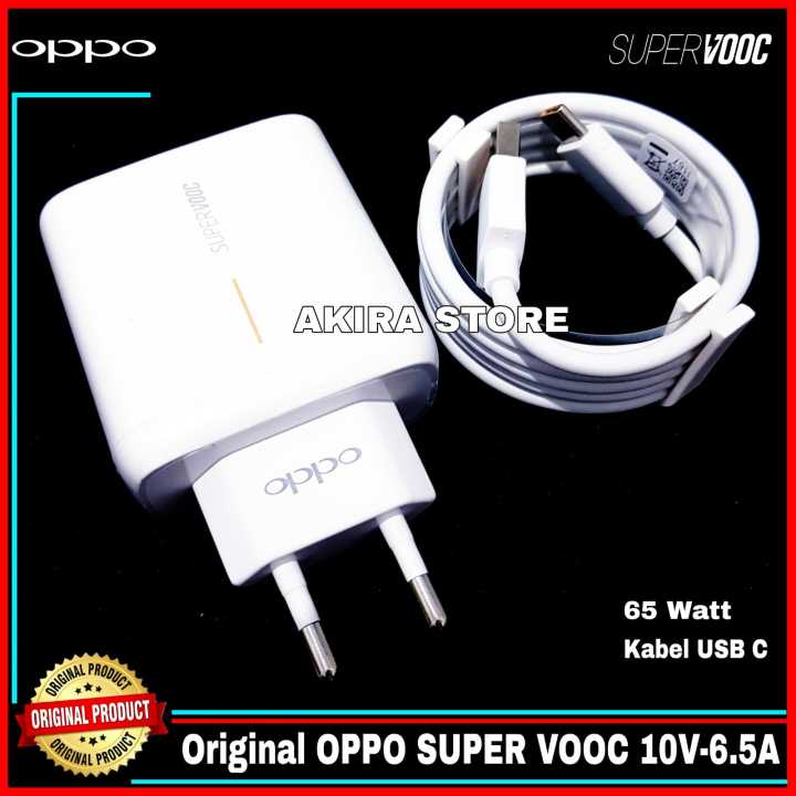 CHARGER OPPO A98 5G A78 ORIGINAL SUPERVOOC TYPE C 65 WATT Lazada