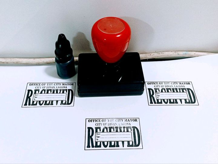 Free Ink Refill Company Stamp Customized Self Inking Stamp Trodat