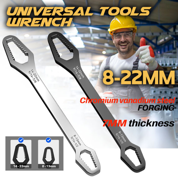 Multifunctional Torx Wrench Adjustable Self Tightening Universal Double