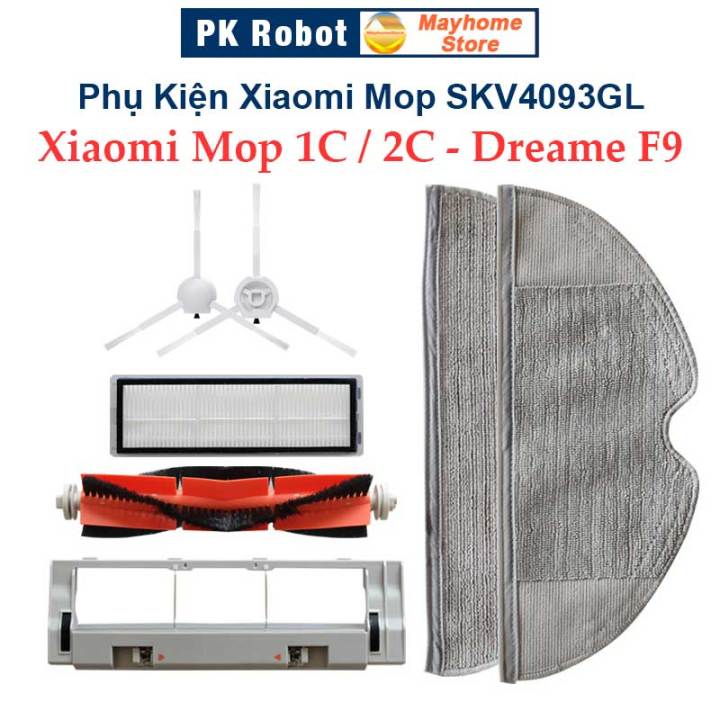 Phụ Kiện Xiaomi 1C 2C 1T Dreame F9 Mi Robot Vacuum Mop STYTJ01ZHM