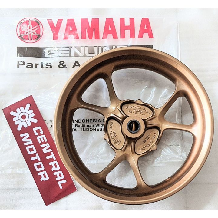 Velg Racing Belakang All New Nmax Gold Original Asli Yamaha B H