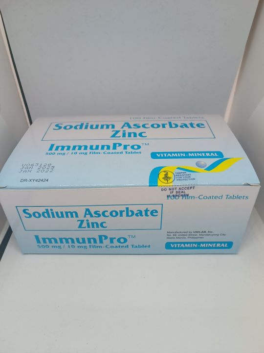 Immunpro Sodium Ascorbate Zinc Mg Tablets Immunopro Vitamins