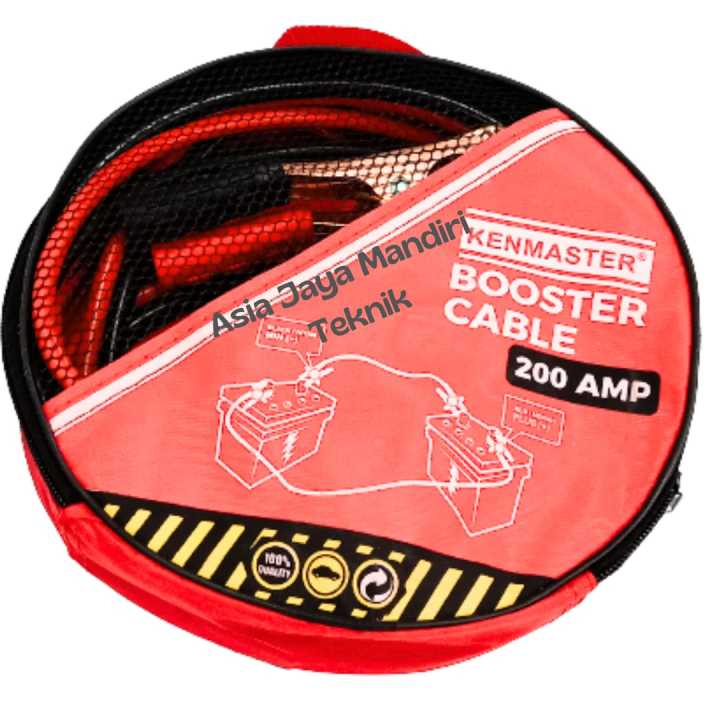 KENMASTER BOOSTER CABLE 200A KABEL JUMPER AKI 200A BOOSTER CABLE