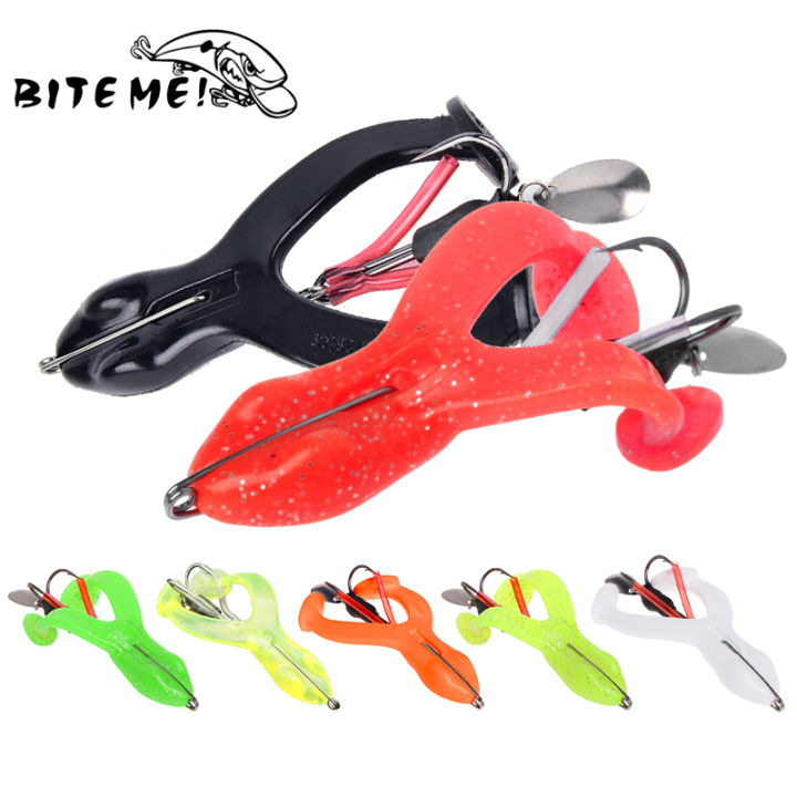 Pcs Frog Lure Bass Trout Fishing Lures Artificial Frog Soft Lure